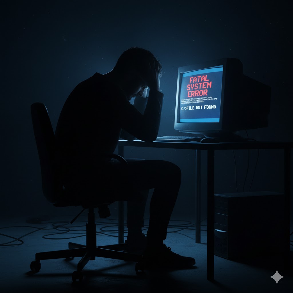 Who I am, From Hard Drive Loss to Homelab: The Persistence of a Self-Taught Developer